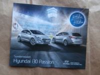 Hyundai i30 Passion Prospektblatt 2016 NEU