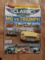 Classic & Sports Car 7/2013 TR5 vs. MGC, TR2 vs. MGA, XJ220