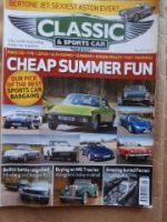 Classic & Sports Car 5/2013 MG T-series, Aston Martin Jet,