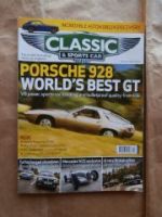 Classic & Sports Car 12/2014 Porsche 928,DeLoream DMC12,