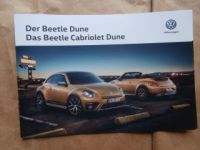 VW Beetle Dune +Cabriolet Prospekt Februar 2016 NEU