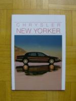 Chrysler New Yorker Prospekt 3/1995 NEU