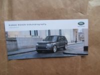 Range Rover SVAutobiography +Jaguar  F-Type SVR Infokarte