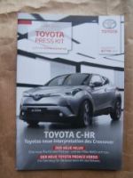 Toyota Genf 2016 Press KIT C-HR, Hilux, Proace Verso NEU