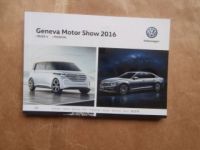 VW Genf Motor Show 2016 Englisch BUDD-e Phideon