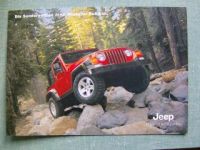 Jeep Wrangler Rubicon Prospekt Sondermodell 6/2003