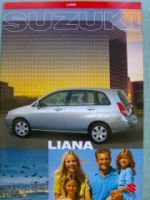 Suzuki Liana Prospekt 5/2001 NEU