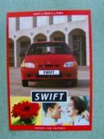 Suzuki Swift Prospekt 3-türer & 5-türer 9/1999 NEU