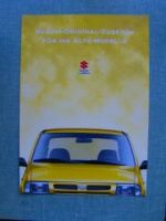Suzuki Original Zubehör Prospekt Alto 9/1998 NEU