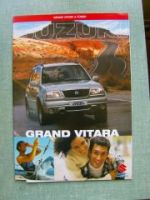 Suzuki Grand Vitara 5-türer Prospekt 9/2000 NEU
