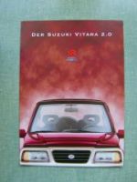 Suzuki Vitara 2.0 Prospekt 7/1997 NEU