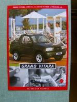 Suzuki Grand Vitara Cabrio & Limousine 2.0 Prospekt  5/2000