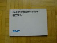 Seat Ibiza Bedienungsanleitung 1/1992