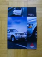 Mitsubishi Pajero 8/2002 Prospekt NEU