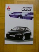 Mitsubishi Colt 5/2001 Prospekt NEU