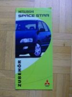 Mitsubishi Space Star Zubehör Prospekt 12/2000 NEU