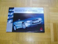 Mitsubishi Galant Sport Edition +Kombi Prospekt 3/1999 NEU