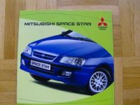 Mitsubishi Space Star Prospekt A5 Format 7/2001 NEU