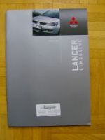 Mitsubishi Lancer Limousine Prospekt 9/2005 NEU