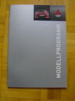Mitsubishi Modellprogramm Gesamtprospekt 9/2007 NEU