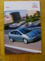Toyota Prius 9/2004 Prospekt +Preisliste NEU Typ NHW20