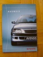 Toyota Avensis +Kombi Prospekt 9/1999 NEU