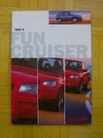 Toyota RAV4 Fun Cruiser Prospekt 11/1996 NEU