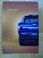 Toyota Hilux Zubehör Prospekt 10/1999 NEU