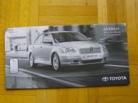 Toyota Avensis Preisliste 5/2003 NEU