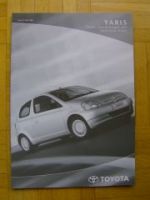 Toyota Yaris Preisliste 3/2001 NEU