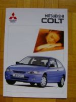 Mitsubishi Colt Prospekt 3/1996 NEU