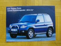 Mitsubishi GDI Pajero Pinin Zubehör Prospekt Wild-Life NEU