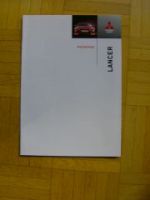Mitsubishi Lancer Pressespiegel Prospekt 12/2007 NEU