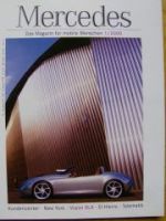 Mercedes Magazin 1/2000 Vision SLA Telematik