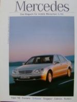 Mercedes Magazin 4/1998 S-Klasse W220 280SEb Cabriolet