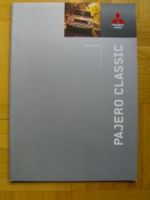 Mitsubishi Pajero Classic Prospekt 4/2004 NEU