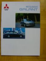 Mitsubishi Galant +Kombi Prospekt 12/1999 NEU