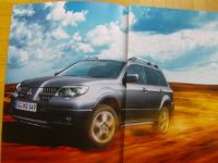 Mitsubishi Outlander Prospekt +Dakar 8/2006 NEU