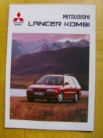 Mitsubishi Lancer Kombi Prospekt 4/1996 NEU