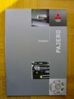 Mitsubishi Pajero Zubehör Prospekt 2/2007 NEU