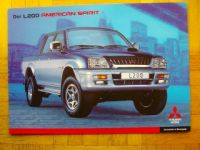Mitsubishi L200 American Spirit Prospekt 3/2000 NEU