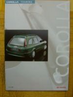 Toyota Corolla Touring 11/1998 Schwedischer Prospekt E100