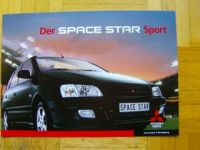 Mitsubishi Space Star Sport Prospekt 9/2001 NEU