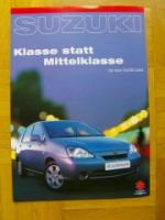 Suzuki Liana Prospekt Vorstellung 4/2001 NEU