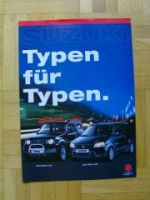 Suzuki Jimny +Ignis Black Limit Prospektblatt 2/2001 NEU