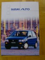 Suzuki Alto Italienischer Prospekt NEU