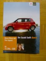 Suzuki Swift dance Prospekt 4/2007 NEU