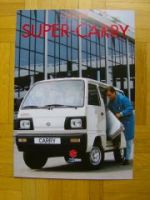 Suzuki Super-Carry Prospekt 8/1995 NEU Kombi +Kasten