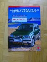 Suzuki Grand Vitara V6-2.5 Spirit of Motion Prospekt 4/2000