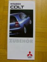 Mitsubishi Colt Zubehör Prospekt 8/1998 NEU